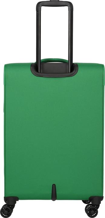 Actual product image Travelite Rügen 4-wheel suitcase set, 3-piece with stretch fold (90 l, XL (from 140l))