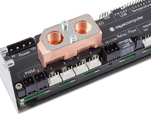 Actual product image Aqua Computer Passive cooler for aquaero 6, black