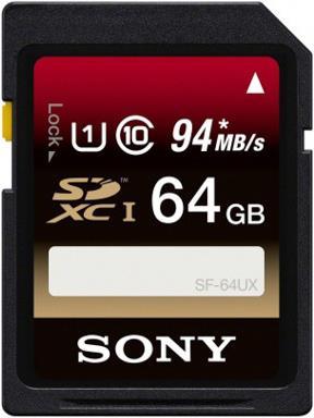 Sony Carte SDXC Experience UHS-I (64 Go, SDXC, UHS-I, UHS-II)