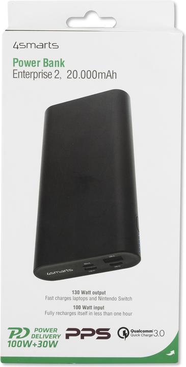Produktbild 4smarts Enterprise 2 (20000 mAh, 130 W, 74 Wh)