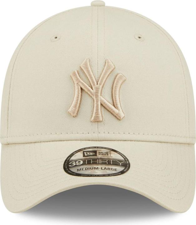Actual product image New Era 39Thirty Stretch Cap - New York Yankees beige - L/XL (XL)