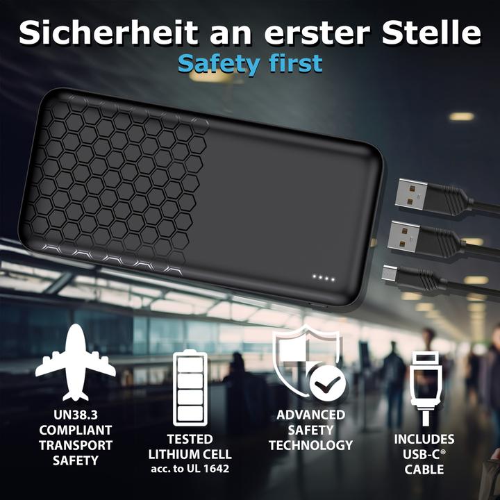 Image du produit Pedea Banque d'énergie série Trend (20000 mAh, 20 W, 74000 Wh)