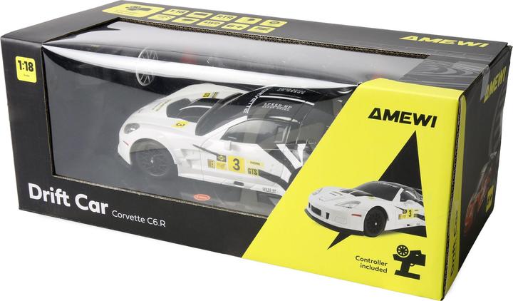 Immagine prodotto Amewi RC Drift Lizenz Corvette weiss (RTR pronto all'uso)