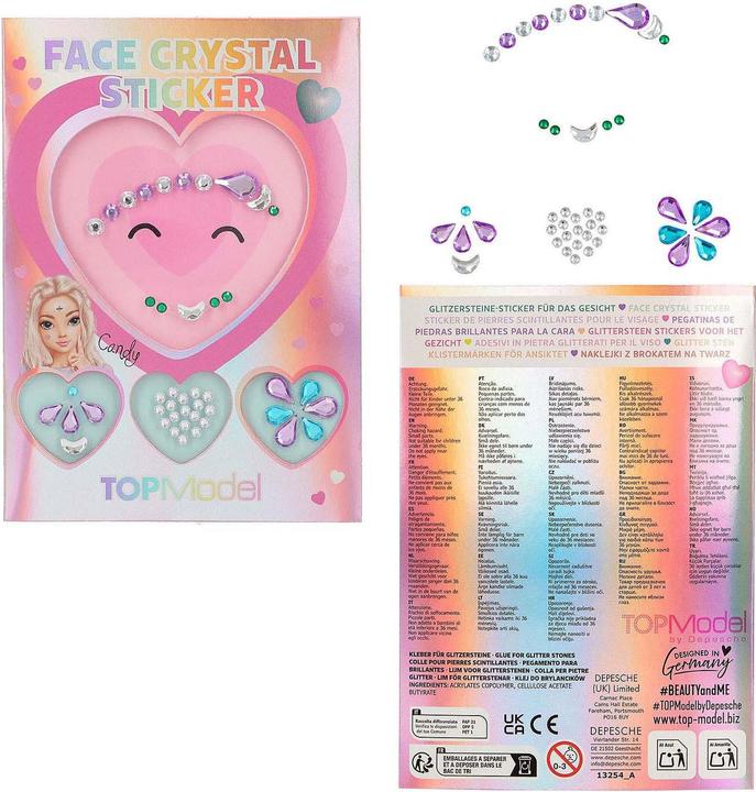 Produktbild Top Model TOPModel - Face Crystal Sticker BEAUTY and ME ( 0413254 )