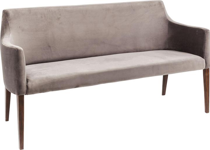 Produktbild Kare Design Bank Mode Velvet Grey (164 cm)