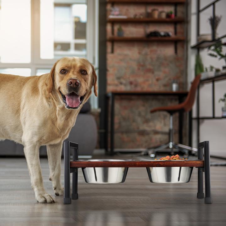 Produktbild Relaxdays Hunde-Futterstation (0.75 l)