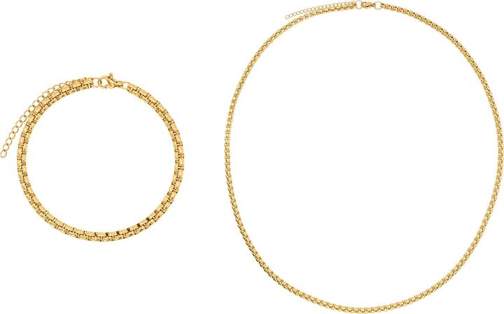 Heideman Set Vetus goldfarben (Edelstahl)