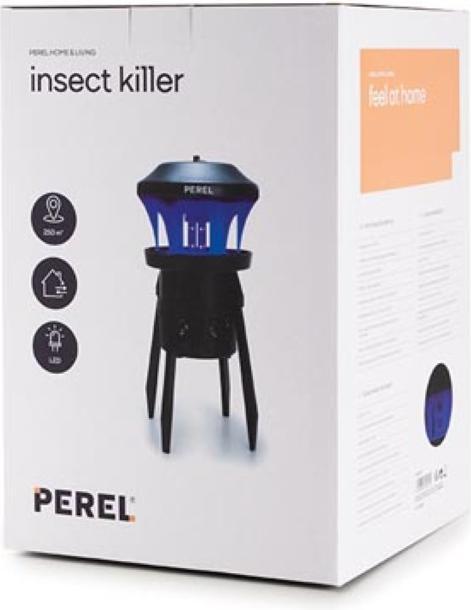 Productafbeelding Perel Insektenvernichter LED - Au?eneinsatz - 250 m?