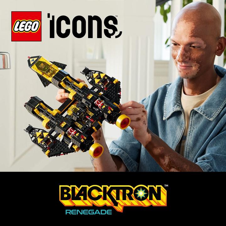 Image du produit LEGO Blacktron Renegade (10355, LEGO Icons, LEGO difficiles à trouver)