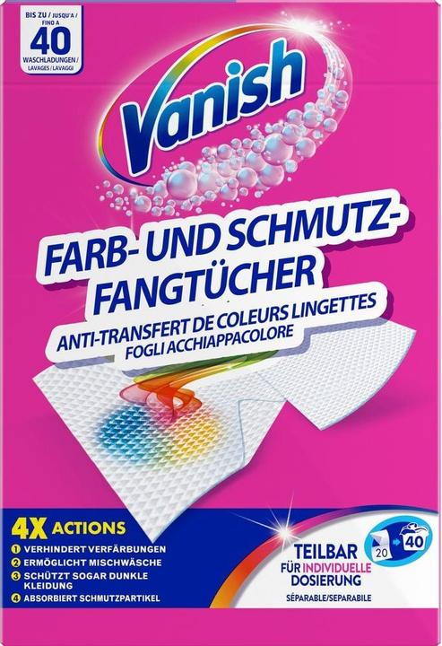 Vanish Ultra (20 Washing cycles, Washcloths)
