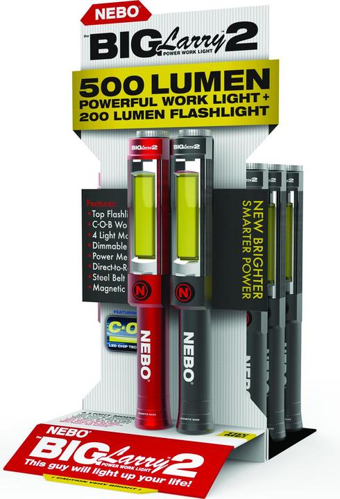 Nebo Big Larry 2 Counter top. (20 cm, 500 lm)
