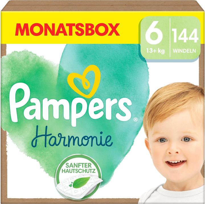 Image du produit Pampers Harmonie (Taille 6, Pack mensuel, 144 pièce(s))