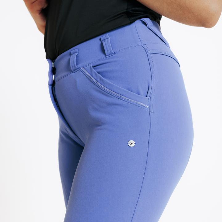 Actual product image Fouganza Reithose 900 Full Grip Damen blau (S)