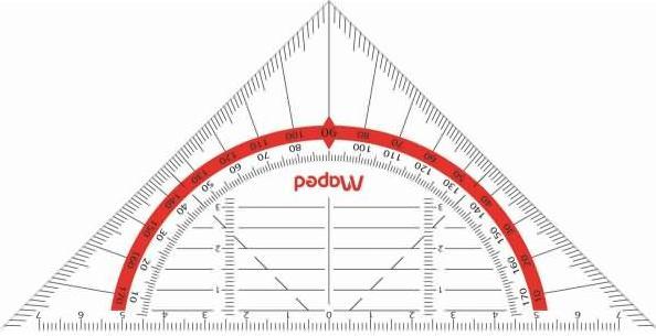 Produktbild Maped Geodreieck Geo-Flex, Hypotenuse: 160 mm (16 cm)