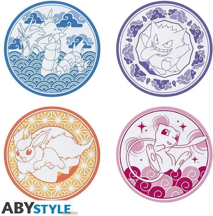 Produktbild ABYstyle Pokemon - Japanischer Stil (4 x, 21 cm)