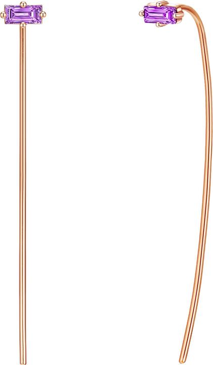 Actual product image Glanzstücke München Ladies Sterling Silver Zirconia Rose Gold - 26639 (925 silver)