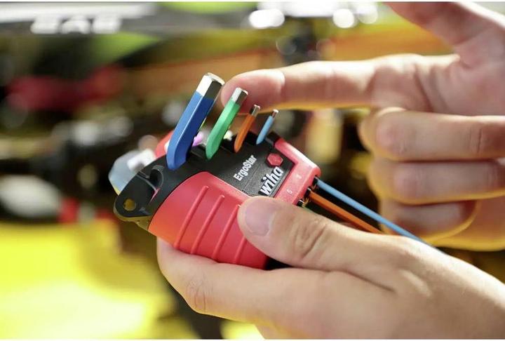 Actual product image Wiha Pin wrench set in ErgoStar holder
