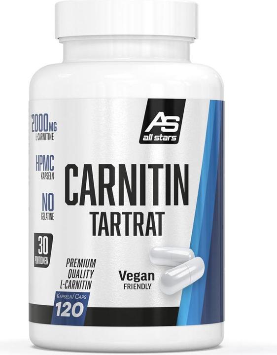 All Stars L-Carnitin Tartrat (120 Stück, Kapseln, 150 g)