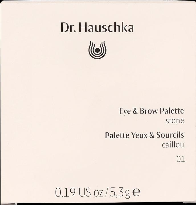 Actual product image Dr. Hauschka Eye&Brow Palette 01 stone 5.3 g (01 Stone)