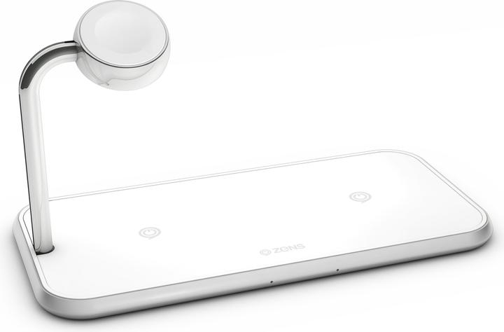 Zens Aluminium Dual Wireless Charger + Watch (20 W)