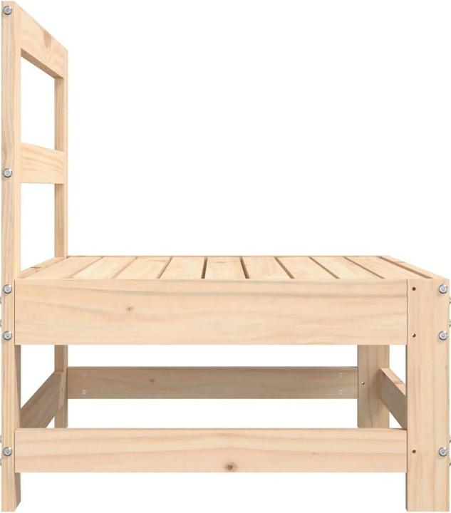 Produktbild VidaXL Garten-Mittelsofas 2 Stk. Massivholz Kiefer,Material