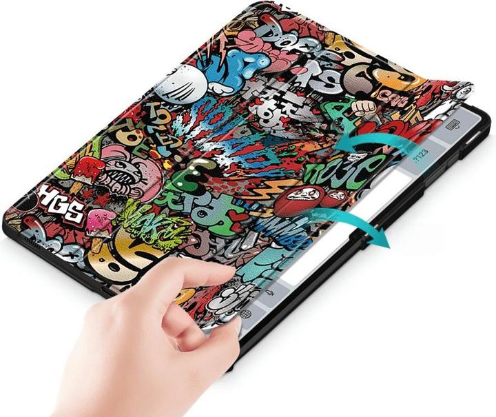 Produktbild Cover-Discount Galaxy Tab S9 Ultra - Tri-fold Smart Case Comics (Galaxy Tab S9 Ultra)