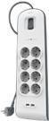 Actual product image Belkin Steckdosenleiste 8-fach 2 Meter Netzkabel BSV804vf2M-V2 (8 x, 2 m)