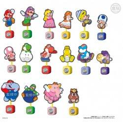 Actual product image Banpresto SUPER MARIO BROS. WONDER - Assortments 16 Panel Clip Stand 8cm