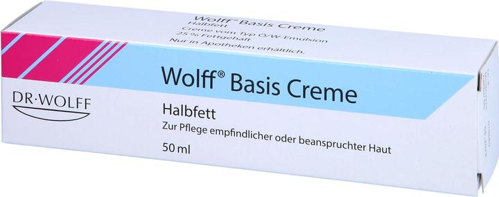Produktbild Dr. Wolff Wolff Basis Creme, 50 ml CRE (Körpercreme, 50 ml)