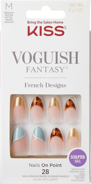 Actual product image KISS Voguish Nails Charmante (Artificial nails)