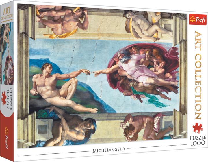 Produktbild Trefl Die Erschaffung Adams, Michelangelo (1000 Teile)