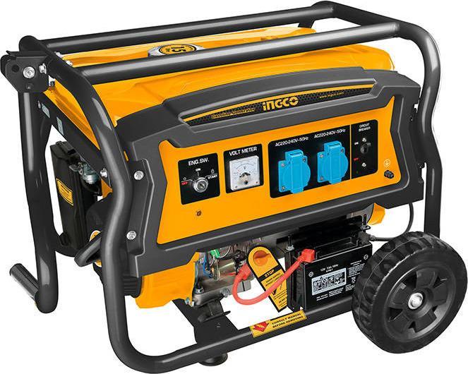 Actual product image Ingco Petrol Generator (3.5KW) GE35006ES (2800 W, 15 l)