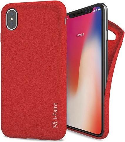 Immagine prodotto I-Paint Custodia UltraFlexible Sand per iPhone XS/X - Rosso (Apple iPhone X)