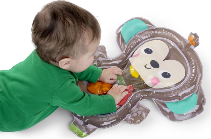 Actual product image Bright Starts Hungry Monkey Tummy Time water mat
