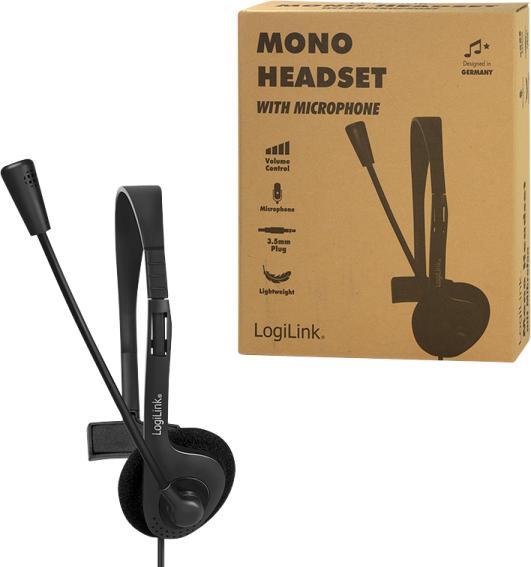 Actual product image LogiLink HS0054 Headset (Cable)
