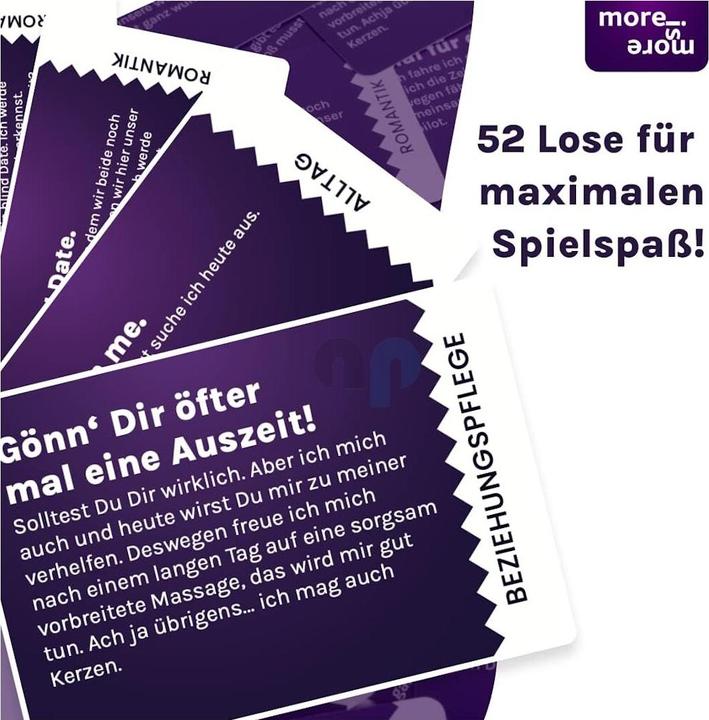 Produktbild More is more AGAINST THE LULL - Die Losbox für Paare