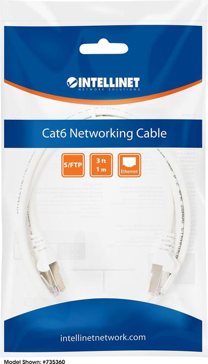 Actual product image Intellinet Patch cable (S/FTP, CAT6, 10 m)