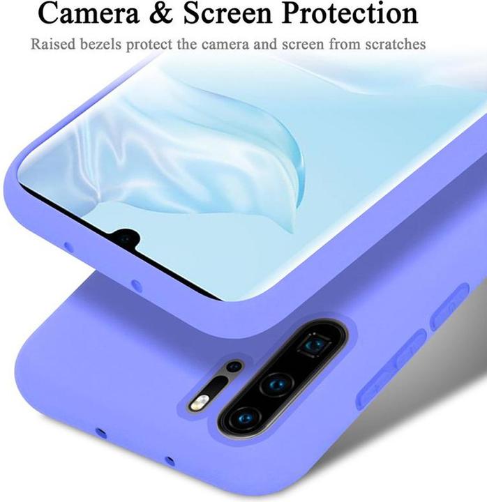 Image du produit Cadorabo TPU Liquid Silicone Case Cover (Huawei P30 Pro)