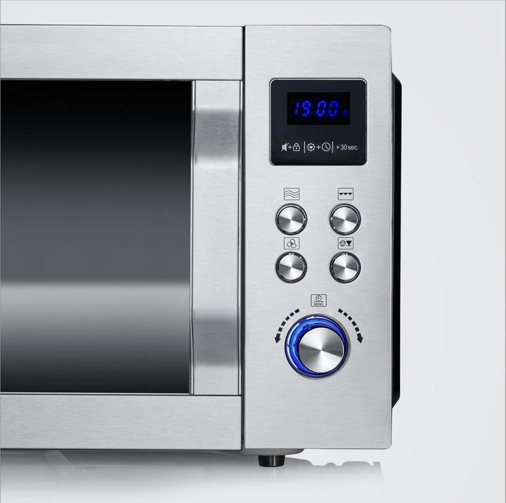 Actual product image Severin Microwave w/MW7777 plate 900 watts 25 l - Steel (29070) (25 l)