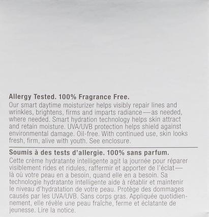 Nutritional values and ingredients Clinique Smart Broad Spectrum Custom-Repair (50 ml, Day cream, SPF 15)