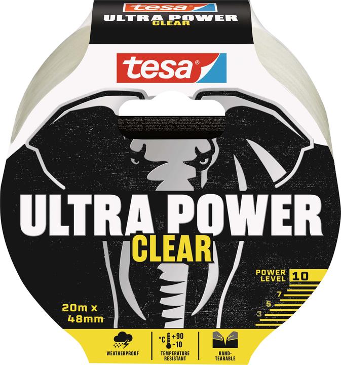 Produktbild tesa ULTRA POWER CLEAR Reparaturband (48 mm)