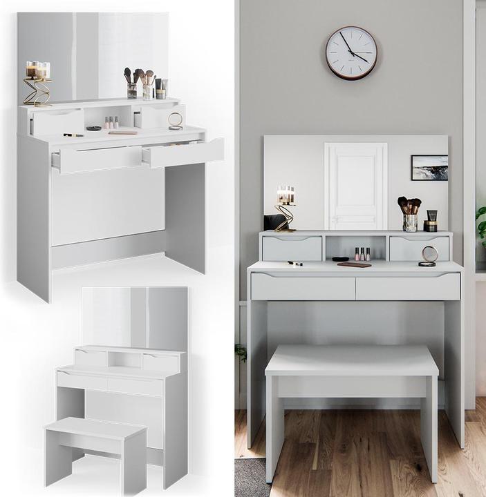 Produktbild Vicco Ruben mit Hocker (100 x 42 x 150 cm)