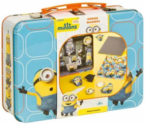 Actual product image Magni Totum Minions Make Your Own Magnets Tin Set (710016)