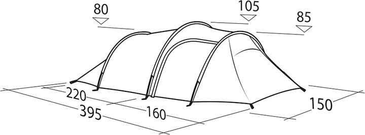Actual product image Robens Voyager 2 Exp (Dome tent, 3.20 kg, 2 persons)
