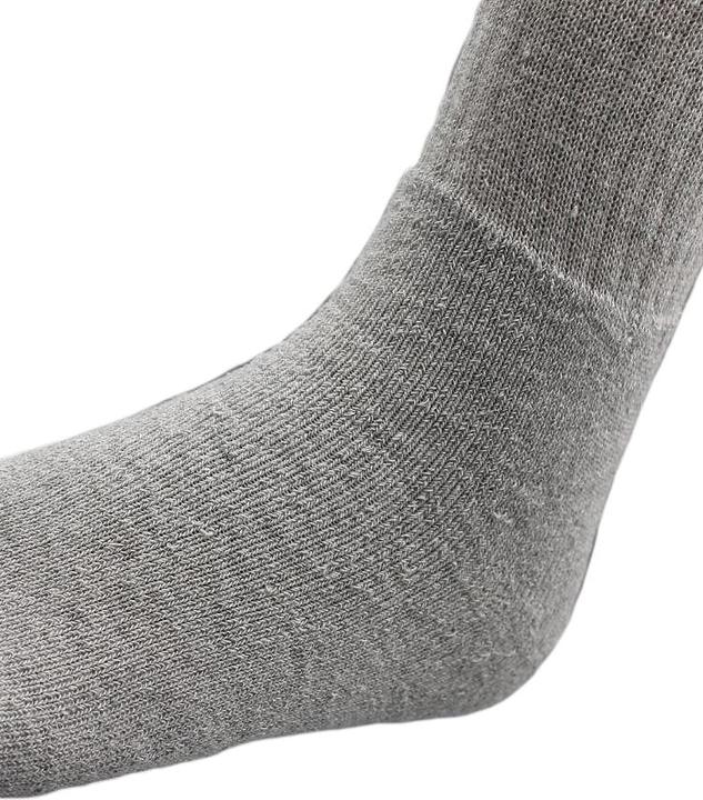 Actual product image Casativo Set of 3 sports socks, tennis socks, unisex, size 43-46, gray (pack of 3, 43 - 46)