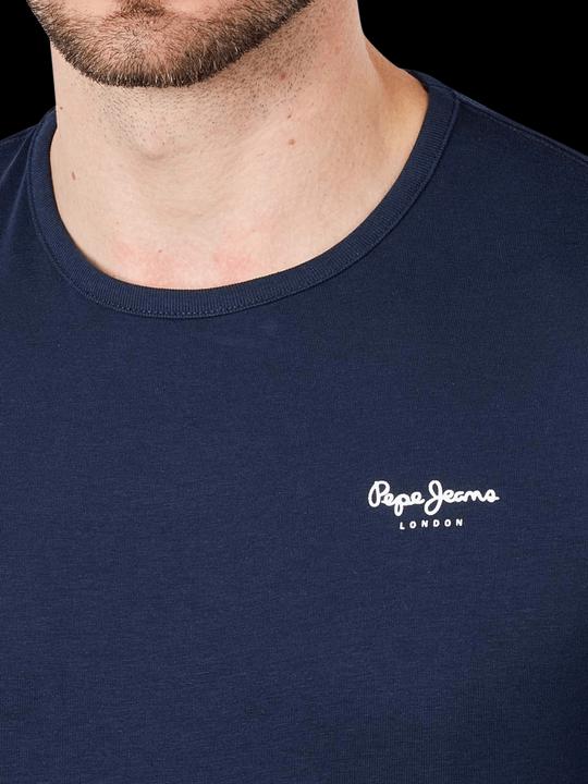 Actual product image Pepe Jeans Original Basic T-Shirt Long Sleeve Navy (L)