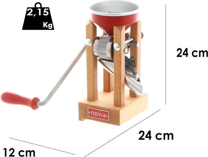 Produktbild Eschenfelder Korn-Quetsche novia rot