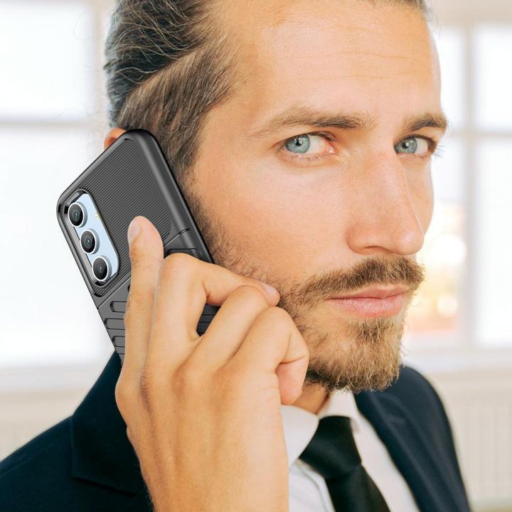 Produktbild Hurtel Thunder Case Hülle für Samsung Galaxy A54 5G Silikon Armor Case schwarz (Samsung Galaxy A54 5G)