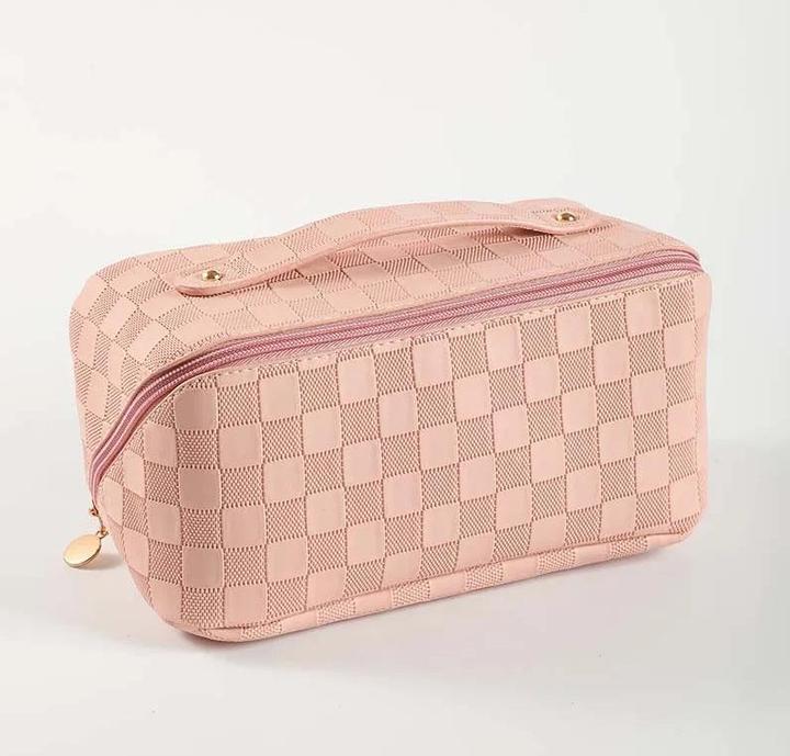 Image du produit Only-Bags.Store Trousse de maquillage PU Grande capacité Sac de lavage de luxe Multifonctions Voyage