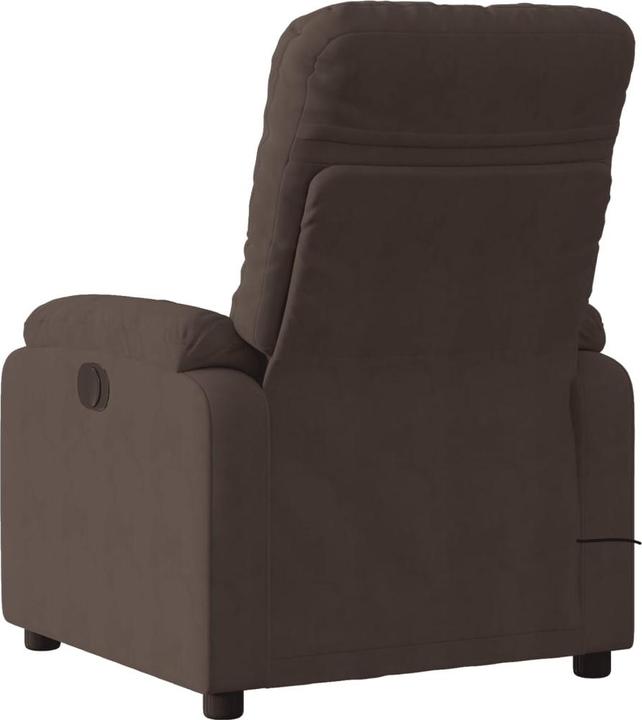 Produktbild VidaXL Massagesessel Braun Mikrofasergewebe,Farbe: Braun,Material